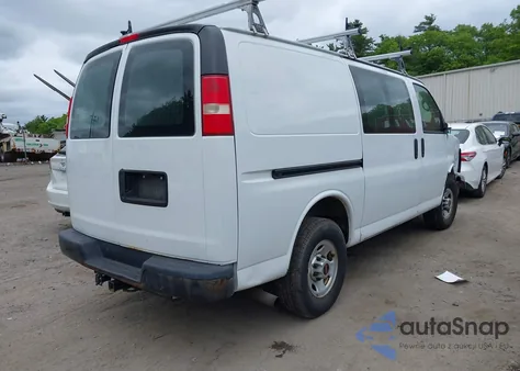 2013 GMC Savana 3500 Work Van from USA, damaged, VIN 1GTZ7TCAXD1161691